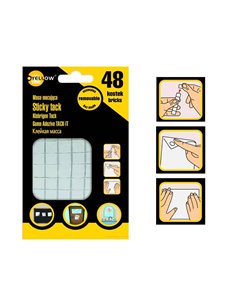 G218,Patafix Grand Yellow-One Sticky tack, 125-1041, 50g, 48buc./set