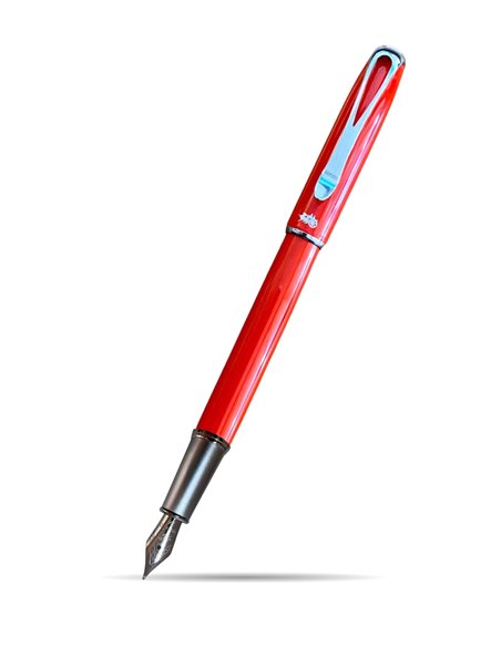 JIY6-CRDRO,Stilou scolar performer JIY6-CRDRO penita iridium, Clasic Style, Rosu