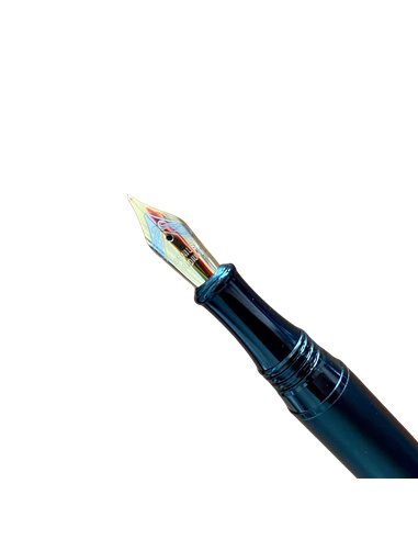 TT318FVNE,Stilou metalic F318 penita iridium, Negru