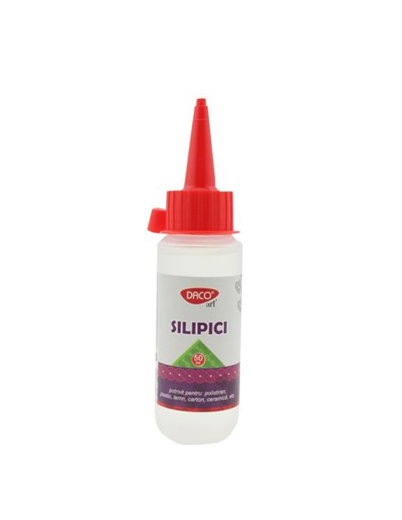 LC050,Lipici silicon 50 ml Silipici Daco