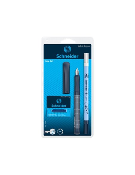4679_RV/BLEUMARIN,Set Schneider Easy Pen: Stilou+ Pic + 6 rezerve cerneala, blister, Bleumarin