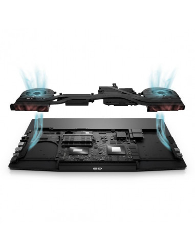 Laptop Dell Inspiron Gaming AMD G5 5505, 15.6" FHD, 8GB, 512GB