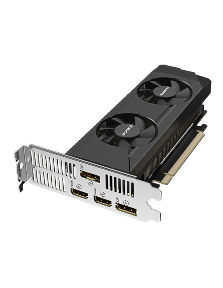 N3050OC-6GL,PLACI VIDEO Gigabyte GeForce RTX 3050 OC Low Profile 6G | 96-biti | 512 M x32 GDDR6 | Conectivitate: 2x HDMI, 2x Dis