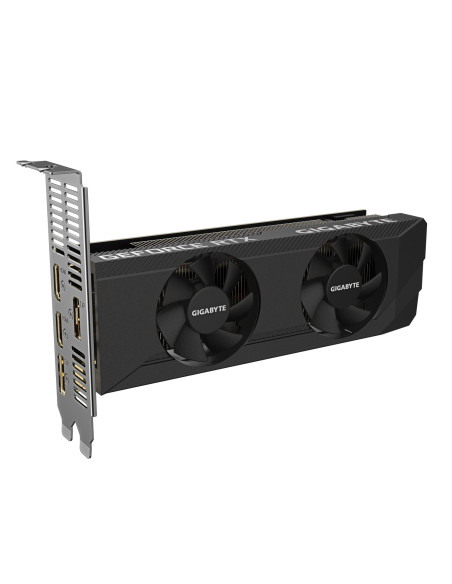 N3050OC-6GL,PLACI VIDEO Gigabyte GeForce RTX 3050 OC Low Profile 6G | 96-biti | 512 M x32 GDDR6 | Conectivitate: 2x HDMI, 2x Dis