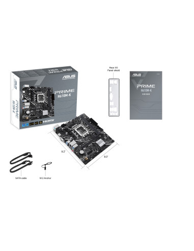 PRIME H610M-K,Placa de baza Asus PRIME H610M-K D5 LGA 1700 "PRIME H610M-K"
