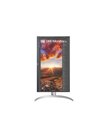 27UP85NP-W.AEU,Monitor LG 27UP85NP-W, 68,6 cm (27"), 3840 x 2160 Pixel, 4K Ultra HD, LED, 5 ms, Alb