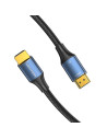 ALGLH,Cablu video Vention, HDMI(T) la HDMI(T), 2m, rezolutie maxima 8K la 60Hz/4K la 120Hz, conectori auriti, cupru/argint, bumb