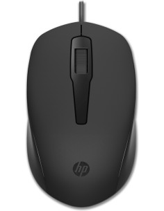 240J6AA,HP Mouse 150 cu cablu, Ambidextru, USB Tip-A, 1600 DPI, Negru