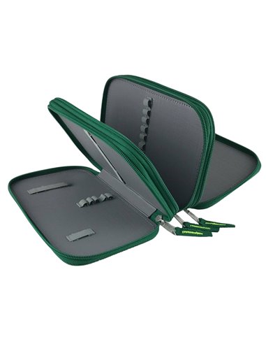 RNPE2003-2,Penar neechipat 3 fermoare, Motiv Romania neimblanzita, Nuante de verde