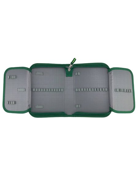 RNPE2001-2,Penar neechipat 1 fermoar, 2 extensii, Motiv Romania neimblanzita, Verde
