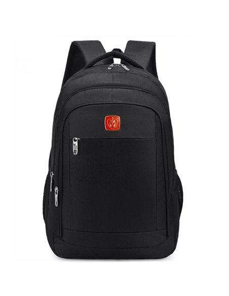 BLRS102HX,Ghiozdan Black IT 4 fermoare, Negru