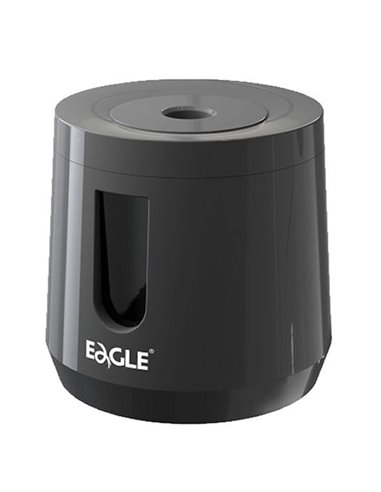A2074,Ascutitoare electrica din plastic EAGLE TY49, 6-8mm, Negru