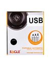 A2077,Ascutitoare electrica din plastic EAGLE TY60USB cu alimentare USB, 8mm, Negru