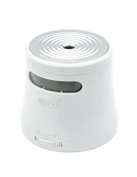 A2073,Ascutitoare electrica din plastic EAGLE TY48USB cu alimentare USB sau baterii, 6-8mm, Alb