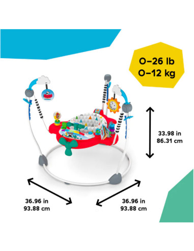 BB-11710,Baby Einstein - Centru de activitati Airplaine Jumper