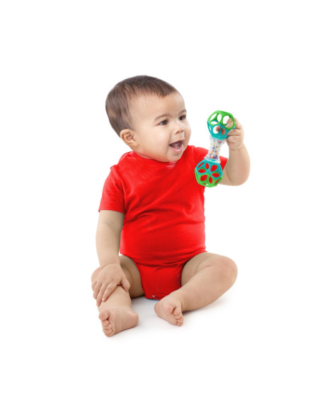 BB-13081,Bright Starts - Set cadou 9 buc jucarii zornaitoare si dentitie “Everything Nice”