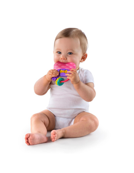 BB-13081,Bright Starts - Set cadou 9 buc jucarii zornaitoare si dentitie “Everything Nice”