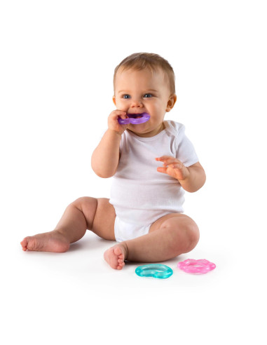 BB-13081,Bright Starts - Set cadou 9 buc jucarii zornaitoare si dentitie “Everything Nice”