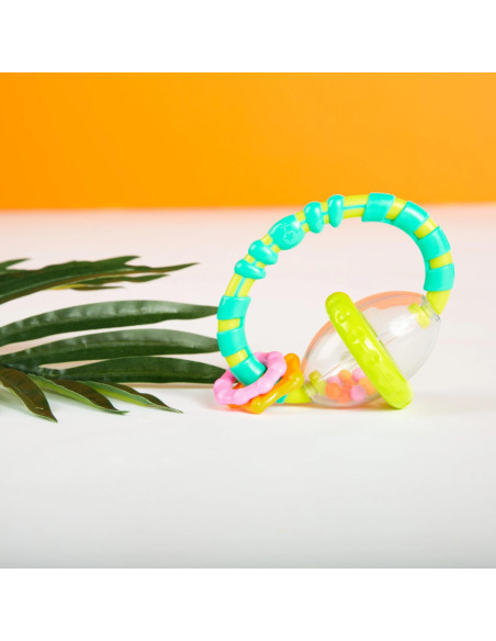 BB-13081,Bright Starts - Set cadou 9 buc jucarii zornaitoare si dentitie “Everything Nice”