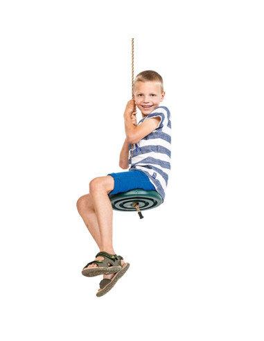 KB150001002001,Leagan rotund din plastic, Monkey PP10 - Verde