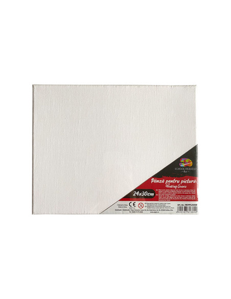 MCPPL24X30,Panza pentru pictura pe sasiu 24 x 30 cm sf art pigna MCPPL24X30,Panza pentru pictura pe sasiu 24 x 30 cm sf art pigna