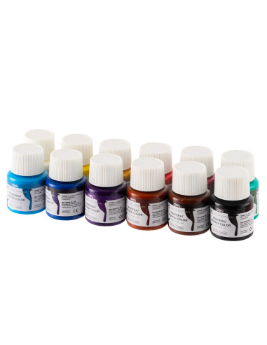 DLEC14-12,Guase 12 culori 25ml color emotion deli