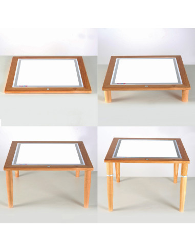 CD73038,Masa senzoriala luminoasa cu inaltime reglabila