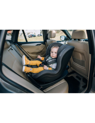 BN-46989,Scaun auto, FreeON, Galaxy, Pentru copii, I-Size, 40 - 105 cm, Rotire 360 grade, Tehnologie Isofix, Spatar reglabil, Co