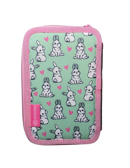 503022048,Penar neechipat ASTRA 2 fermoare, Motiv Lovely Bunny