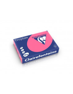 Hârtie color Clairefontaine Intens, Roz, 500 coli/top