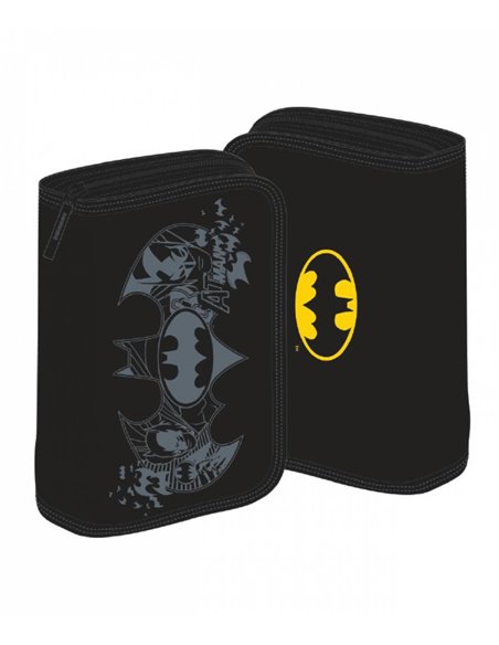 BMPE2101-2,Penar neechipat 1 fermoar si 2 extensii, Batman, Negru