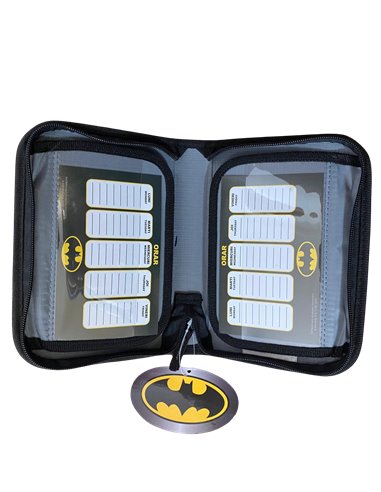 BMPE2101-2,Penar neechipat 1 fermoar si 2 extensii, Batman, Negru