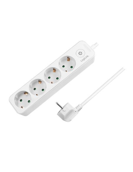 LPS245,PRELUNGITOR LOGILINK, Schuko x 4, cablu 3G 1.5mm2, 230 V/16 A, 50 Hz, max. 3600 W, buton intrerupator iluminat, IP20, 1.5 LPS245,PRELUNGITOR LOGILINK, Schuko x 4, cablu 3G 1.5mm2, 230 V/16 A, 50 Hz, max. 3600 W, buton intrerupator iluminat, IP20, 1.5