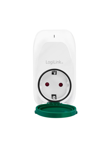 EC0008,PRIZE LOGILINK x 3, set cu telecomanda, raza 30m, pentru exterior, Schuko x 3 230 V/16 A, 50 Hz, max. 3600 W, IPX4, alb/v