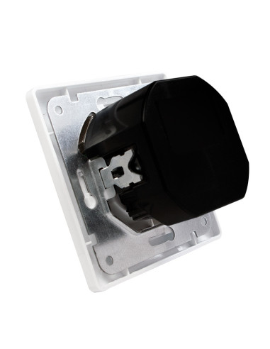 PA0162,PRIZA LOGILINK, pentru perete, Schuko x 1, USB x2 5V/2.1A, 230V AC, 50 Hz, alb "PA0162"