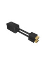 IB-AC502,CABLU video Icy Box HDMI la VGA, aluminiu, negru, "IB-AC502"
