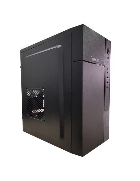 SPCS-OC-MINI,Carcasa SPACER, Mini Tower, mATX, "MINI", fara sursa, USB 3.0 x 1, USB 2.0 x 1, USB Type C x 1, HD Audio, black "SP