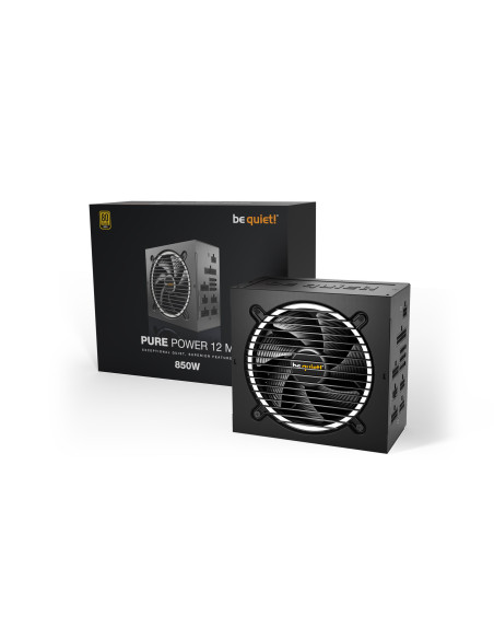 BN344,SURSA Be Quiet "PURE POWER 12 M", 850W, 80 PLUS Gold, modular, format ATX 3.0, "BN344" BN344,SURSA Be Quiet "PURE POWER 12 M", 850W, 80 PLUS Gold, modular, format ATX 3.0, "BN344"