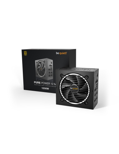 BN346,SURSA Be Quiet "PURE POWER 12 M", 1200W, 80 PLUS Gold, modular, format ATX 3.0, "BN346" BN346,SURSA Be Quiet "PURE POWER 12 M", 1200W, 80 PLUS Gold, modular, format ATX 3.0, "BN346"