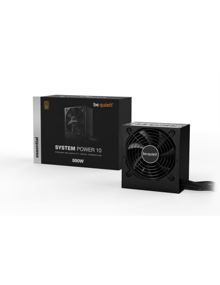 BN327,SURSA Be Quiet "SYSTEM POWER 10", 550W, 80 PLUS Bronze, non-modular, format ATX 3.0, "BN327"