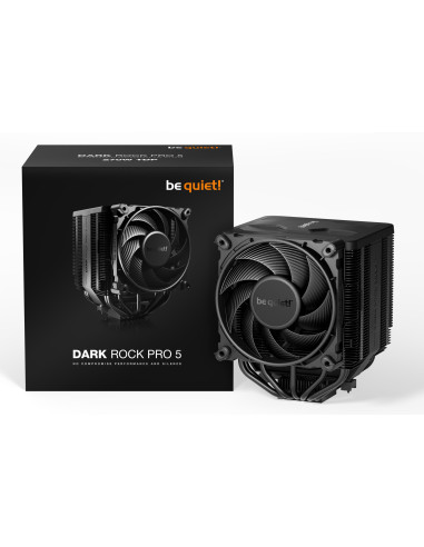 BK036,COOLER be quiet "Dark Rock Pro 5",racire aer, Ø6 mm×7 pcs heatpipe, skt. Intel LGA 1700/1200/115x, AMD: AM5/AM4, fan 1x120 BK036,COOLER be quiet "Dark Rock Pro 5",racire aer, Ø6 mm×7 pcs heatpipe, skt. Intel LGA 1700/1200/115x, AMD: AM5/AM4, fan 1x120