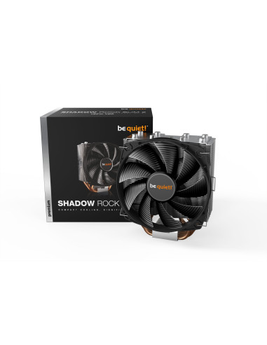 BK032,COOLER be quiet "Shadow Rock Slim 2",racire aer, Ø6 mm×4 pcs heatpipe, skt. Intel LGA 1700/1200/115x/2066/2011-v3 AMD AM5/ BK032,COOLER be quiet "Shadow Rock Slim 2",racire aer, Ø6 mm×4 pcs heatpipe, skt. Intel LGA 1700/1200/115x/2066/2011-v3 AMD AM5/
