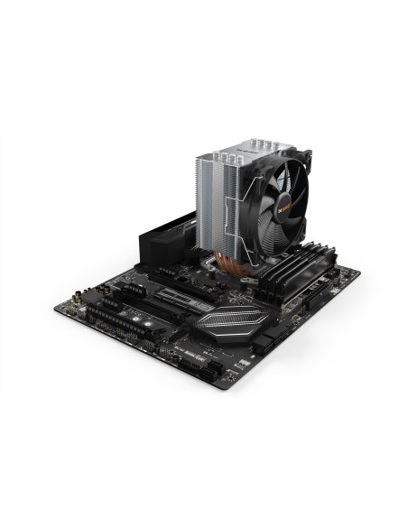 BK006,COOLER be quiet "Pure Rock 2",racire aer, Ø6 mm×4 pcs heatpipe, skt. Intel LGA 1700/1200/115x/2066/2011-v3 AMD AM5/AM4, fa