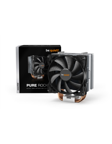 BK006,COOLER be quiet "Pure Rock 2",racire aer, Ø6 mm×4 pcs heatpipe, skt. Intel LGA 1700/1200/115x/2066/2011-v3 AMD AM5/AM4, fa