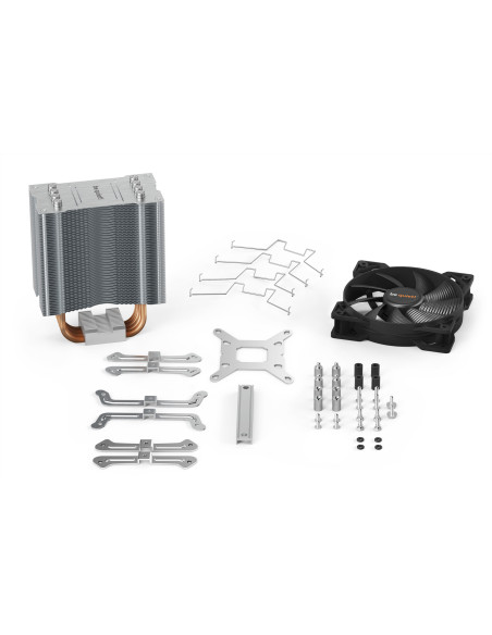 BK006,COOLER be quiet "Pure Rock 2",racire aer, Ø6 mm×4 pcs heatpipe, skt. Intel LGA 1700/1200/115x/2066/2011-v3 AMD AM5/AM4, fa