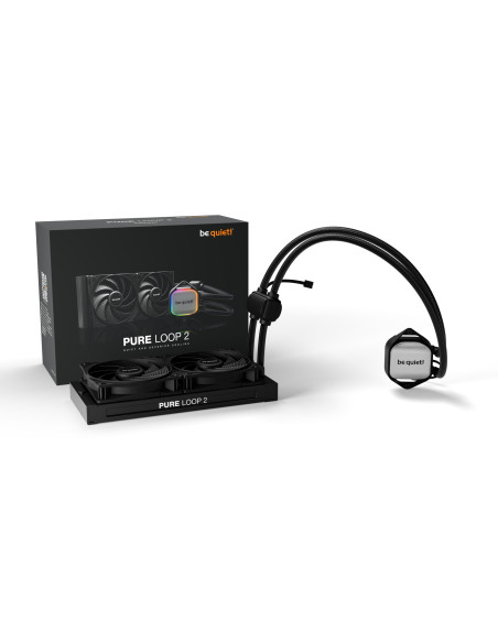 BW017,COOLER be quiet! "PURE LOOP 2", racire lichid, skt. Intel LGA 1700/1200/115x, AMD AM5/AM4, radiator aluminiu, pompa 5500 r BW017,COOLER be quiet! "PURE LOOP 2", racire lichid, skt. Intel LGA 1700/1200/115x, AMD AM5/AM4, radiator aluminiu, pompa 5500 r