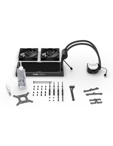 BW017,COOLER be quiet! "PURE LOOP 2", racire lichid, skt. Intel LGA 1700/1200/115x, AMD AM5/AM4, radiator aluminiu, pompa 5500 r BW017,COOLER be quiet! "PURE LOOP 2", racire lichid, skt. Intel LGA 1700/1200/115x, AMD AM5/AM4, radiator aluminiu, pompa 5500 r