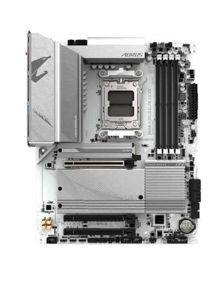 B650 A ELITE AX ICE,Placa de baza Gigabyte B650 AORUS ELITE AX ICE AM5 4x DDR5, 3x PCIE x16, 3x M.2, 1x DP 1x HDMI, 4x SATA 6GB/