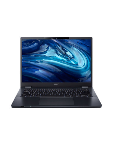 NX.VUMEX.00J,Laptop Acer Travel Mate P4 TMP414-41, AMD Ryzen 5 PRO 6650U, 14inch, RAM 16GB, SSD 512GB, Albastru