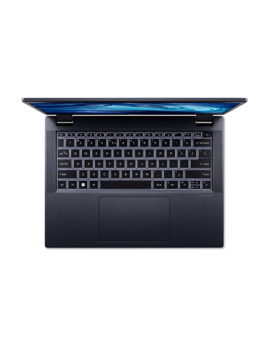 NX.VUMEX.00J,Laptop Acer Travel Mate P4 TMP414-41, AMD Ryzen 5 PRO 6650U, 14inch, RAM 16GB, SSD 512GB, Albastru